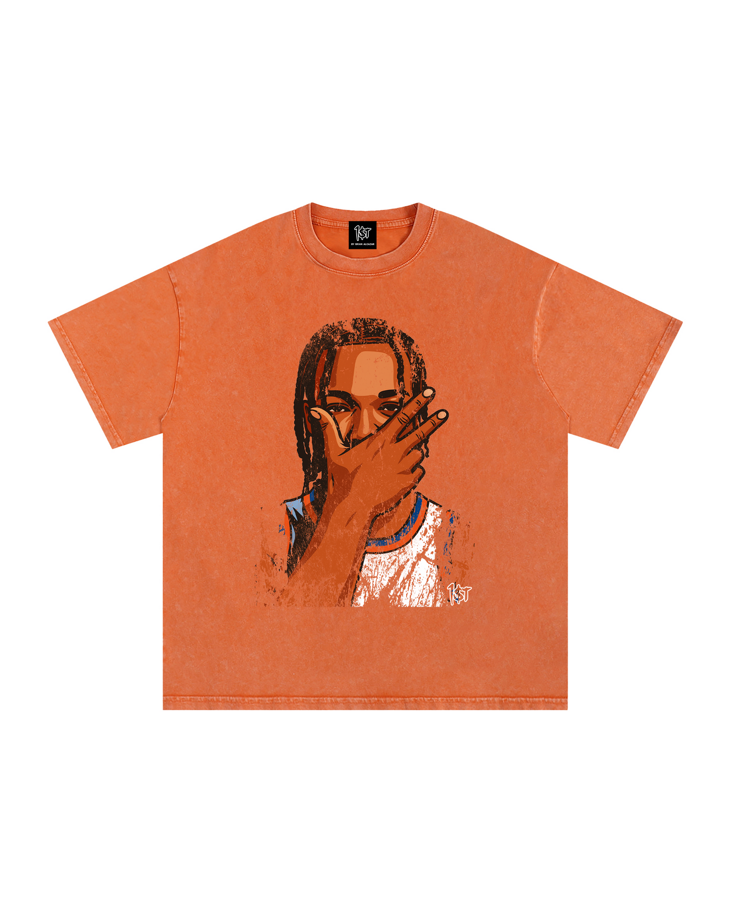 "BRUNSON BURNER" 2026 Acid Wash Heavyweight Tee (3 Colors)