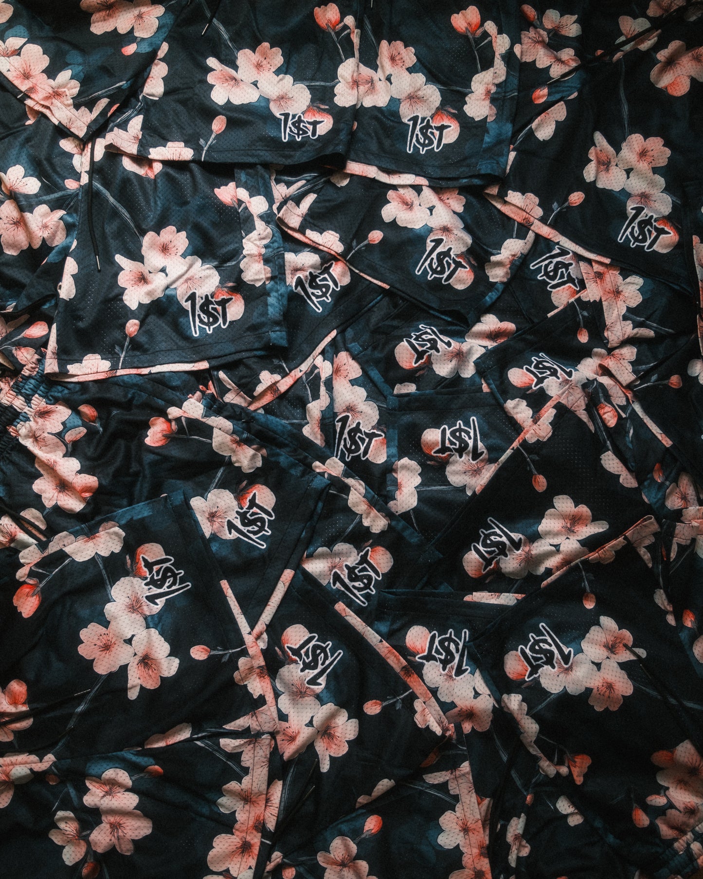 "Sakura" Mesh Shorts