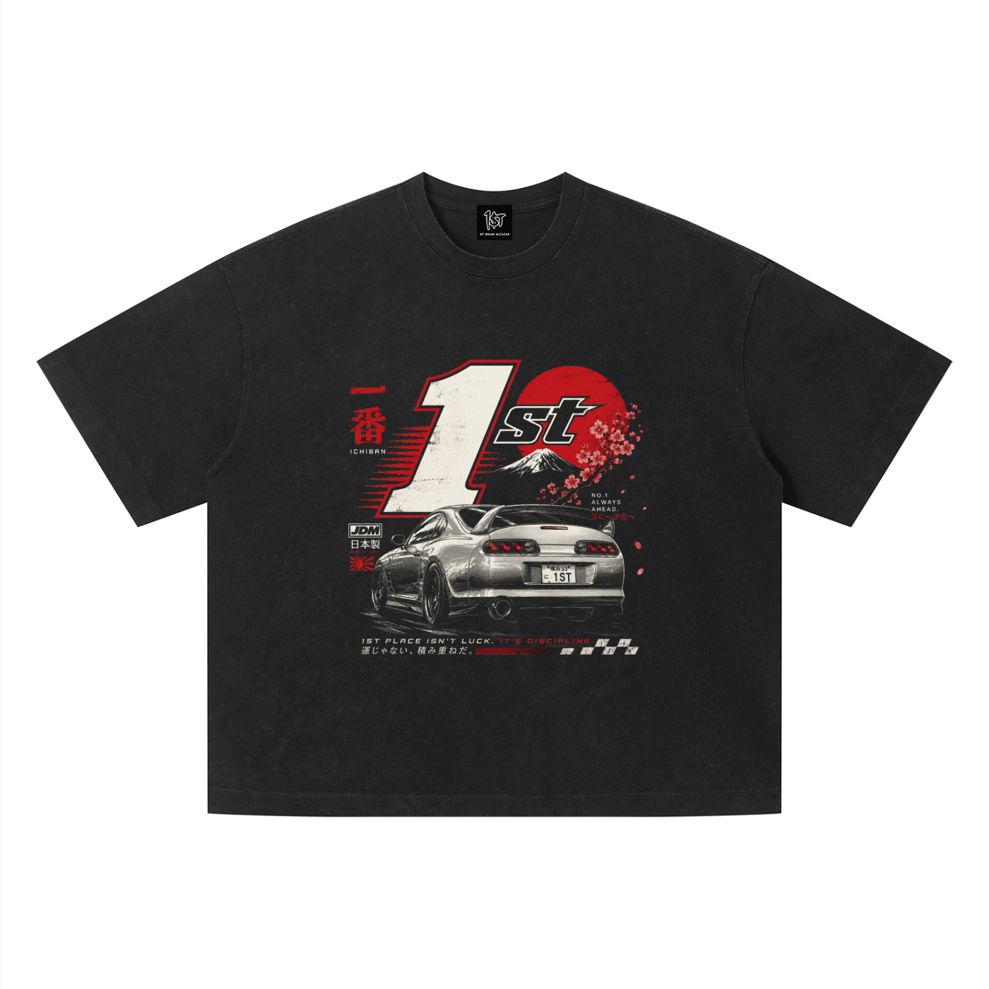 JDM NIGHTS Supra Boxy Cut Tee