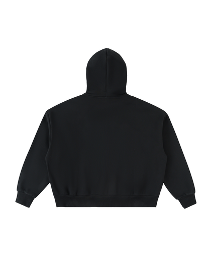 "NY to the Bone" Full Zip Boxy Hoodie