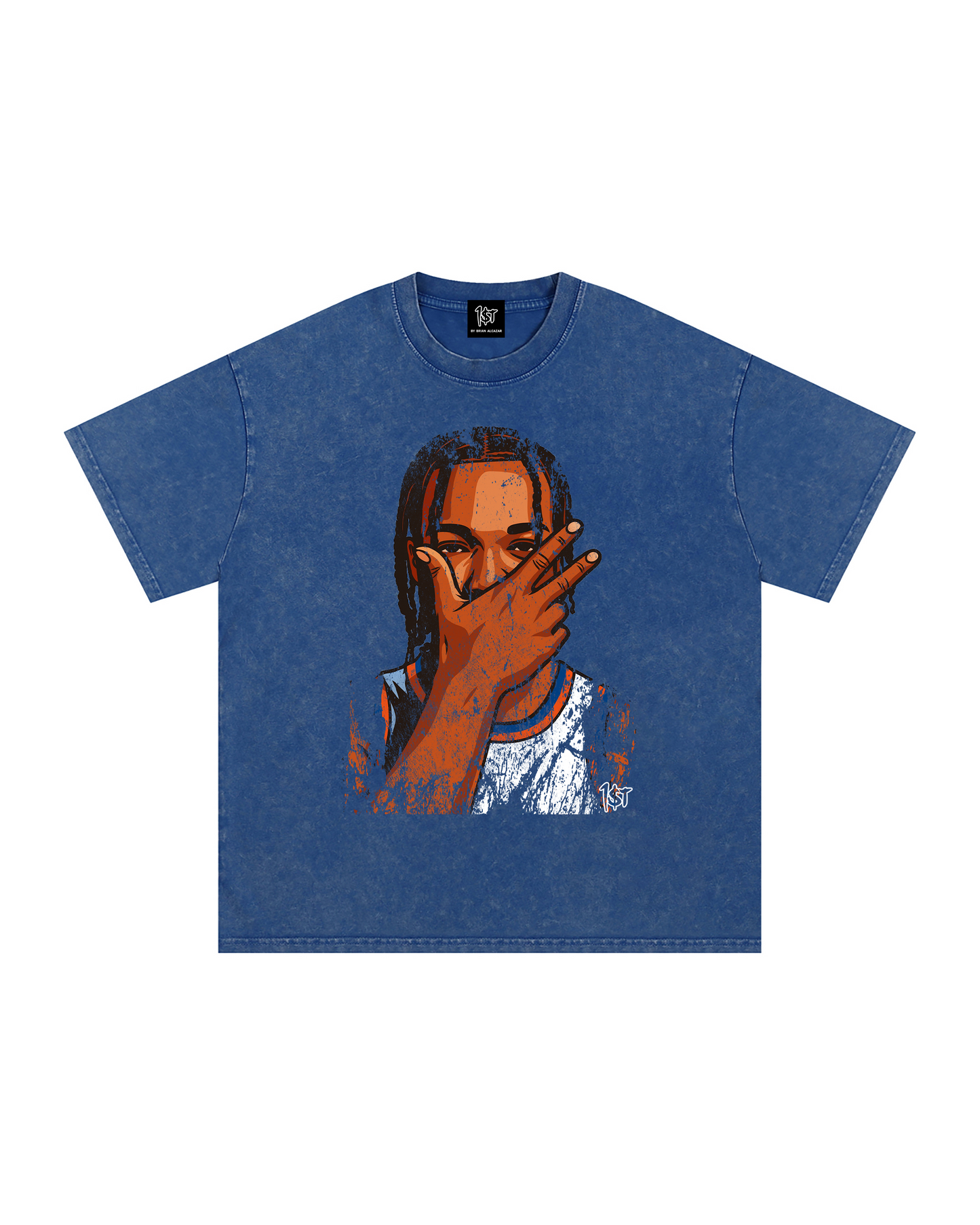 "BRUNSON BURNER" 2026 Acid Wash Heavyweight Tee (3 Colors)
