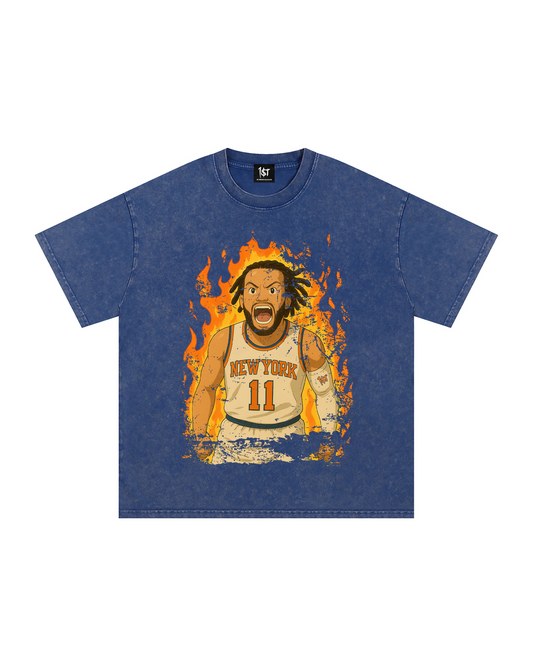 "Brunson Burner" Acid Wash Heavyweight Tee (3 colors)