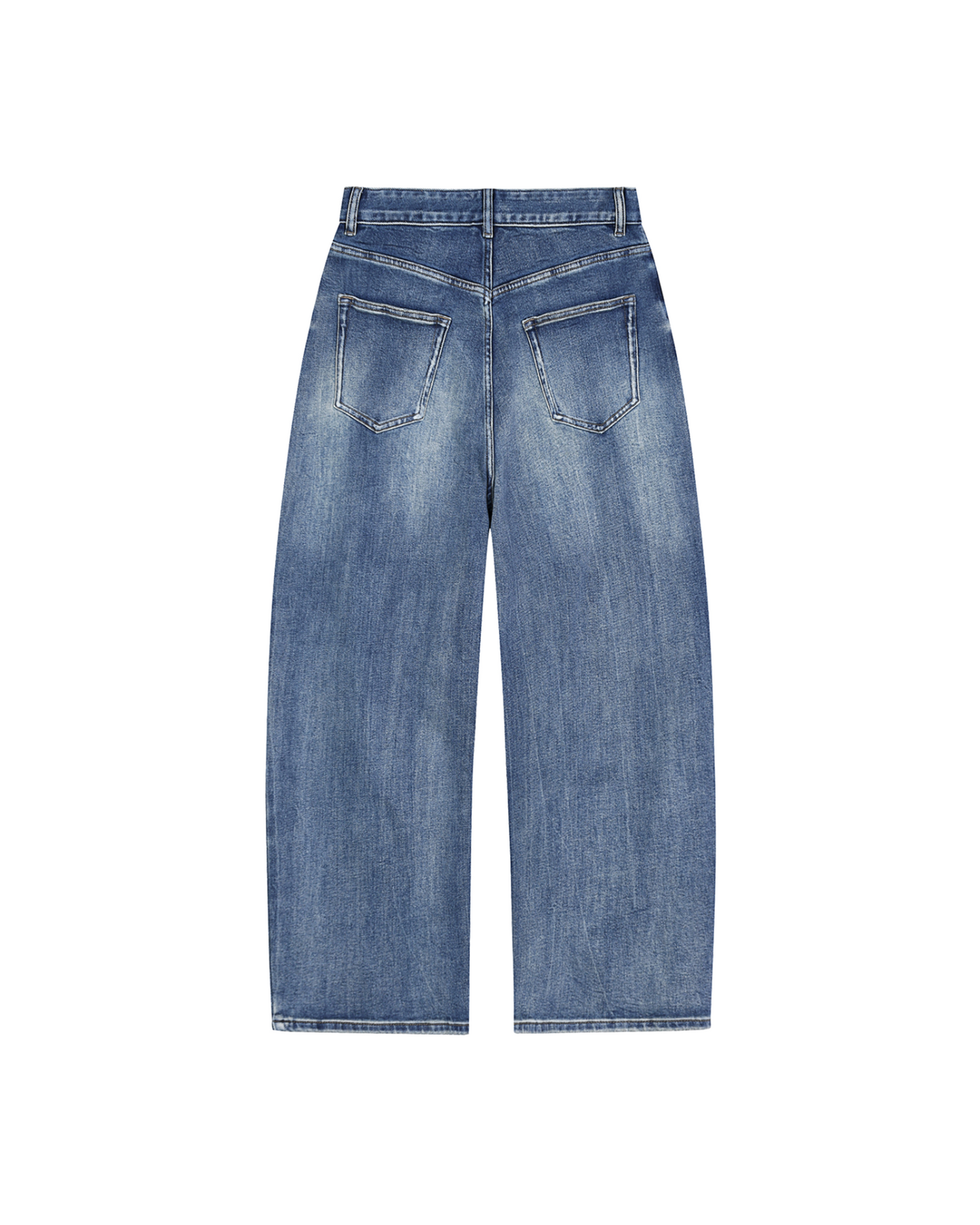 "DEAD EYE" Sun Faded Denim