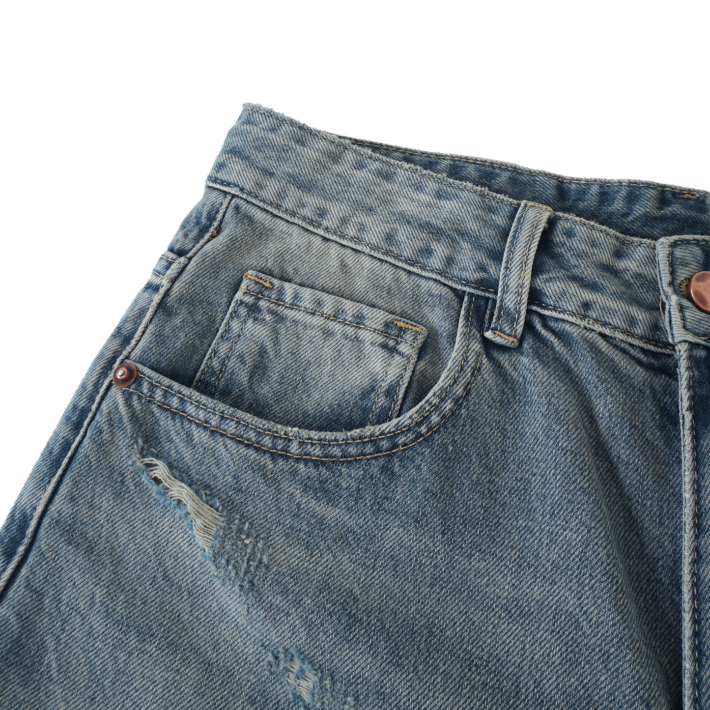 1st Distressed Denim