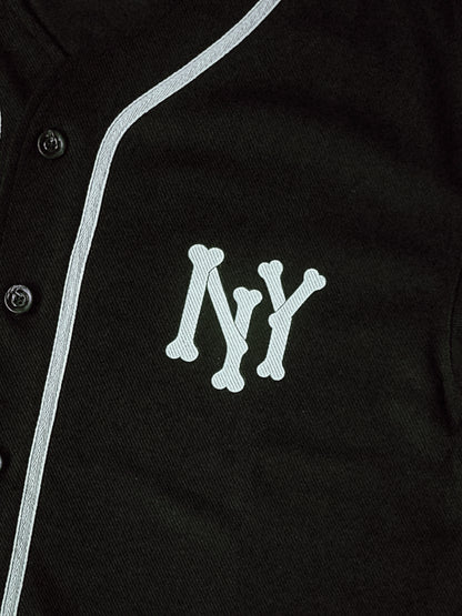 "NY to the Bone" Button Up Jersey