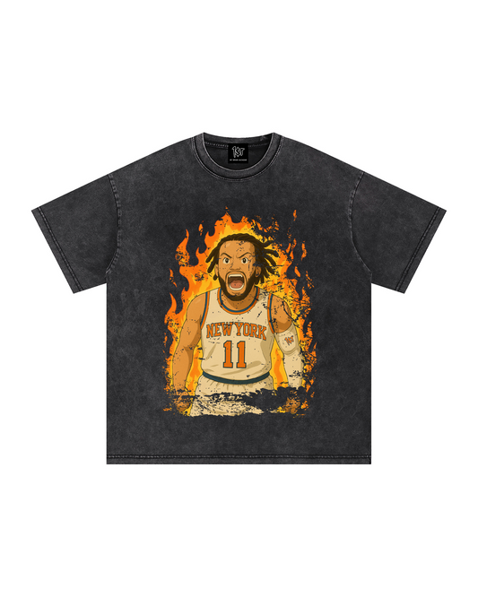 "Brunson Burner" Acid Wash Heavyweight Tee (3 colors)