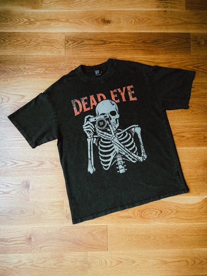 "DEAD EYE" V2 Acid Wash Heavyweight Tee